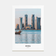 Doha Portrait Color Poster