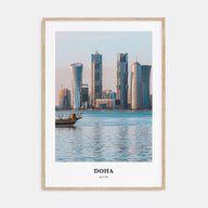 Doha Portrait Color Poster
