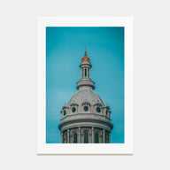 Dome of City Hall Photo Color Poster