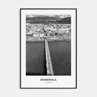 Dominica Portrait B&W Poster