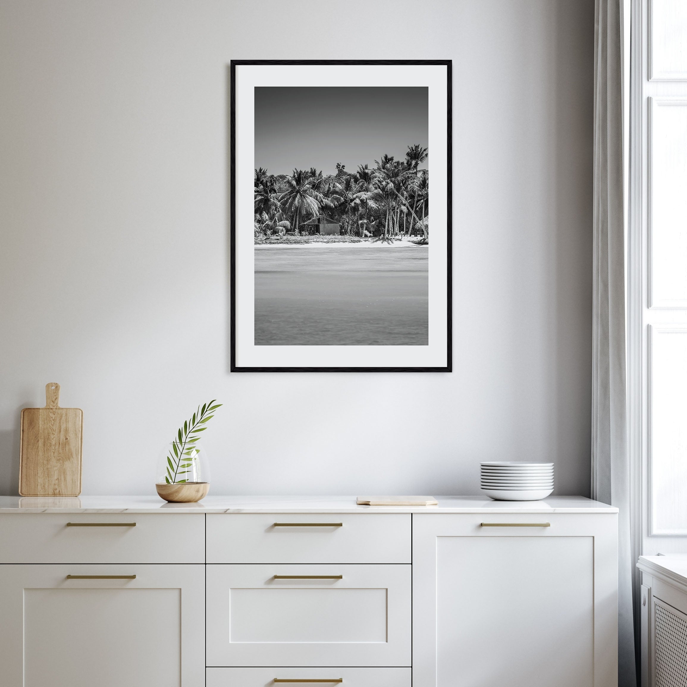 Dominican Republic Photo B&W No 1 Poster