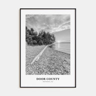Door County Portrait B&W Poster