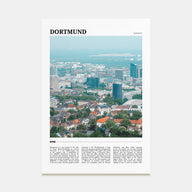 Dortmund Travel Color Poster