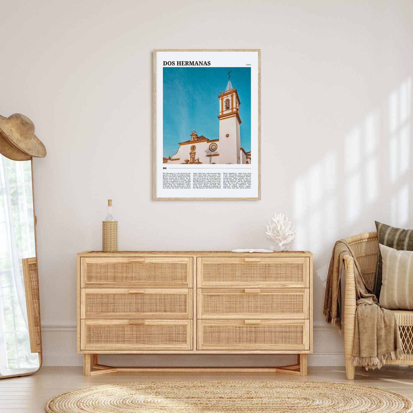 Dos Hermanas Travel Color Poster