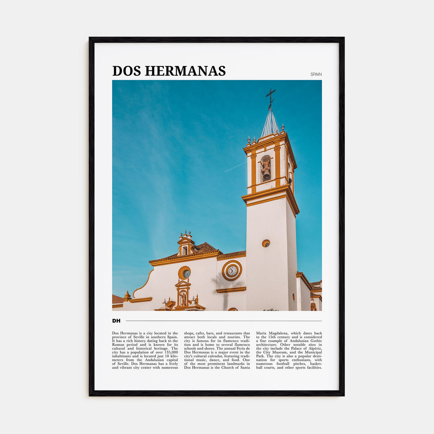 Dos Hermanas Travel Color Poster