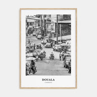 Douala Portrait B&W Poster