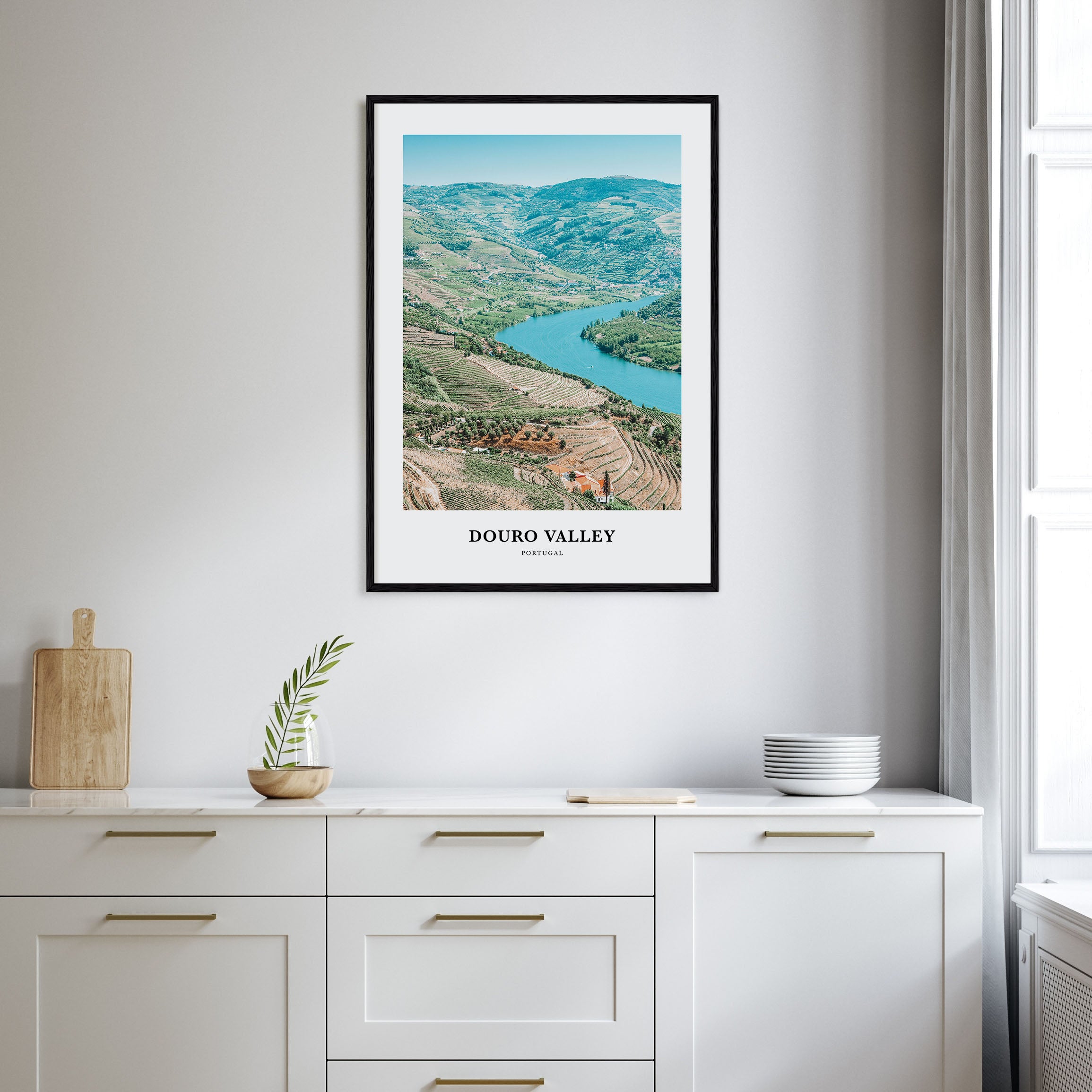 Douro Valley Portrait Color Poster
