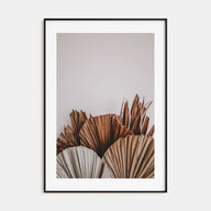 Dry Tropical Palm Leaf Photo Color No 2 Poster
