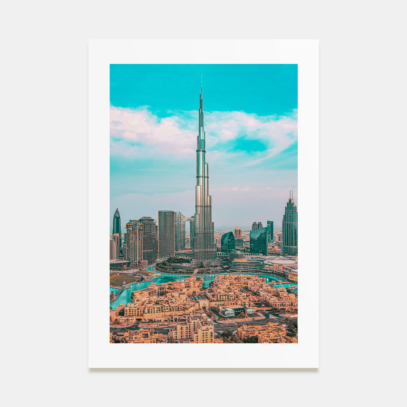 Dubai Photo Color No 1 Poster