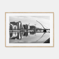 Dublin Landscape B&W Poster