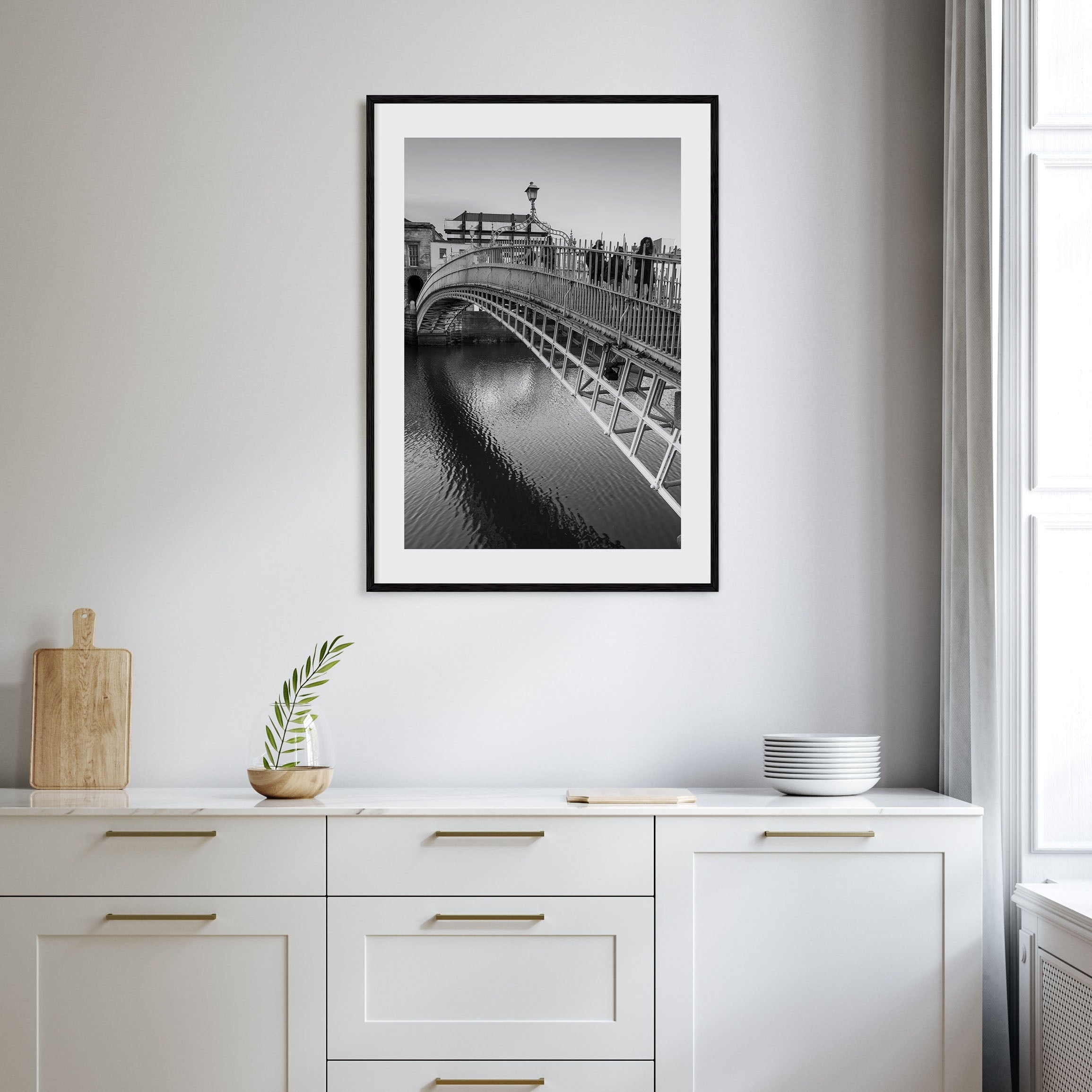 Dublin Photo B&W No 2 Poster