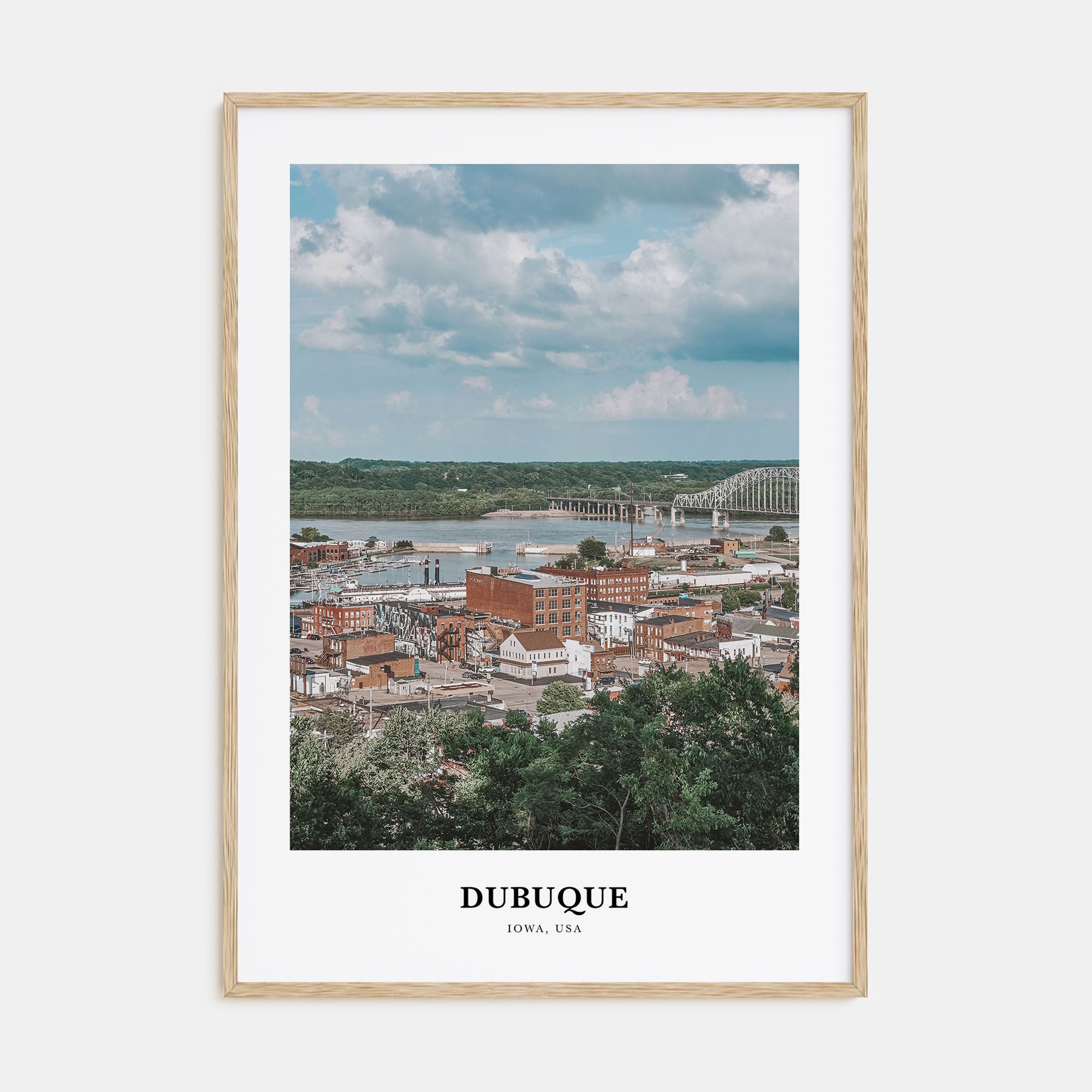 Dubuque Portrait Color Poster