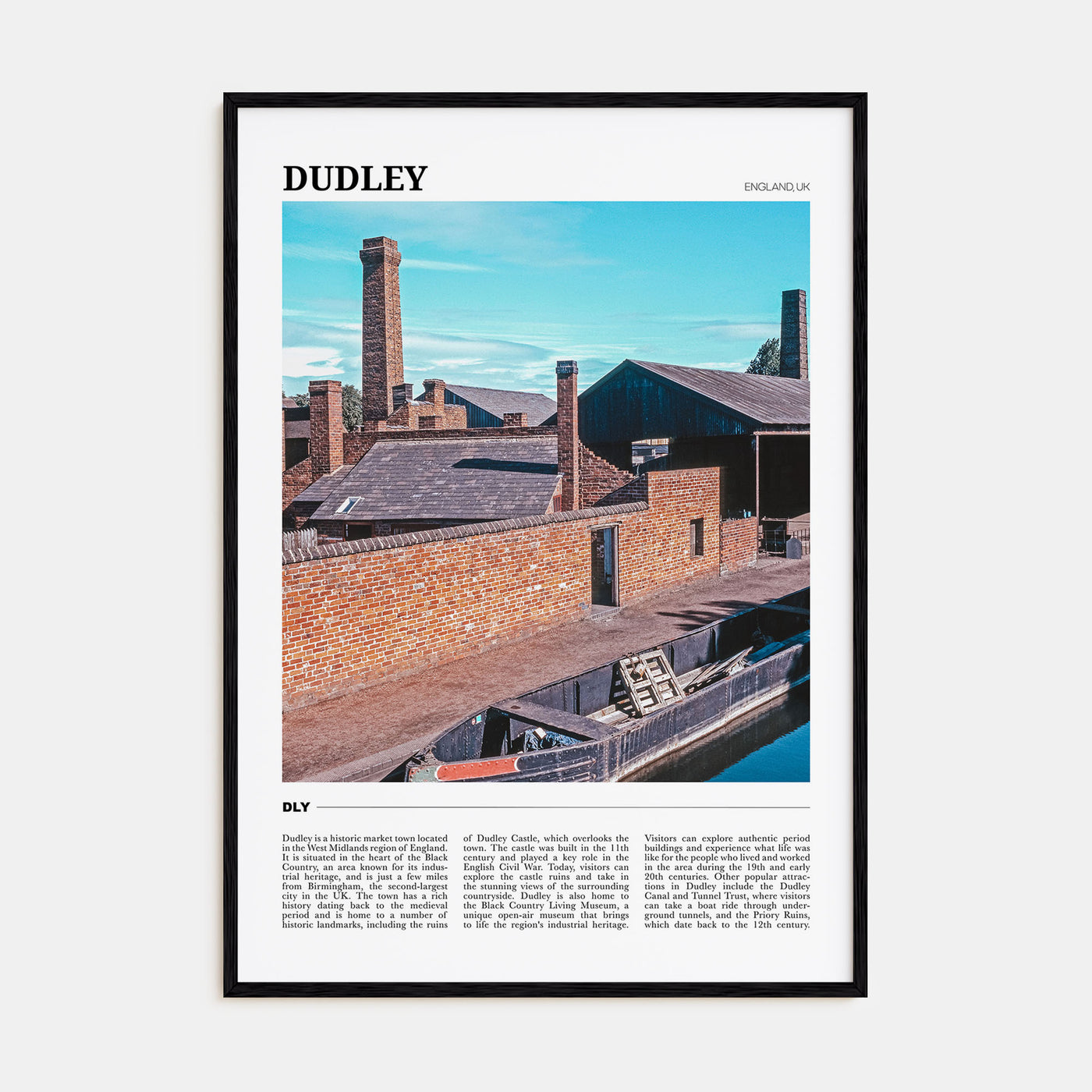Dudley Travel Color Poster