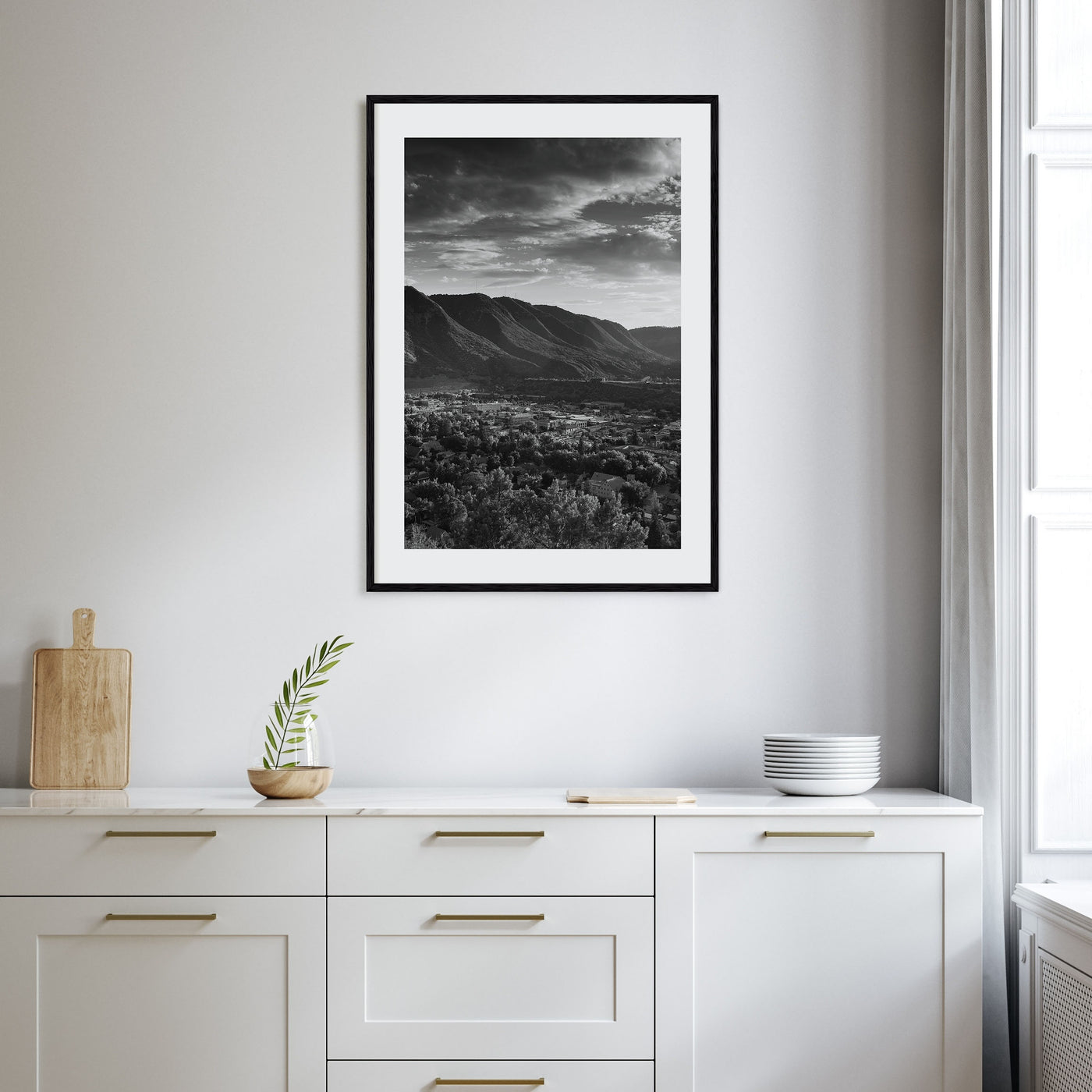 Durango, Colorado Photo B&W Poster