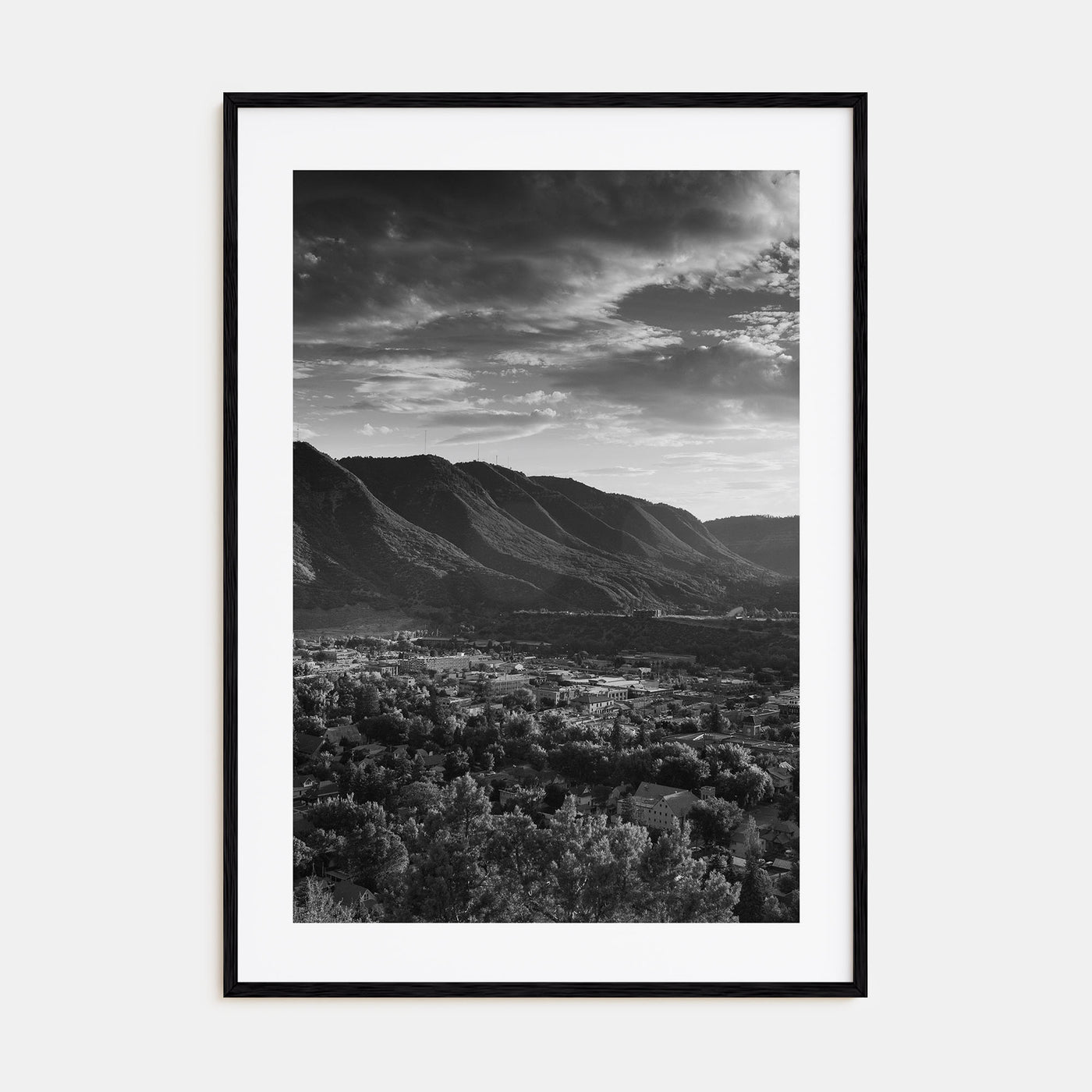 Durango, Colorado Photo B&W Poster