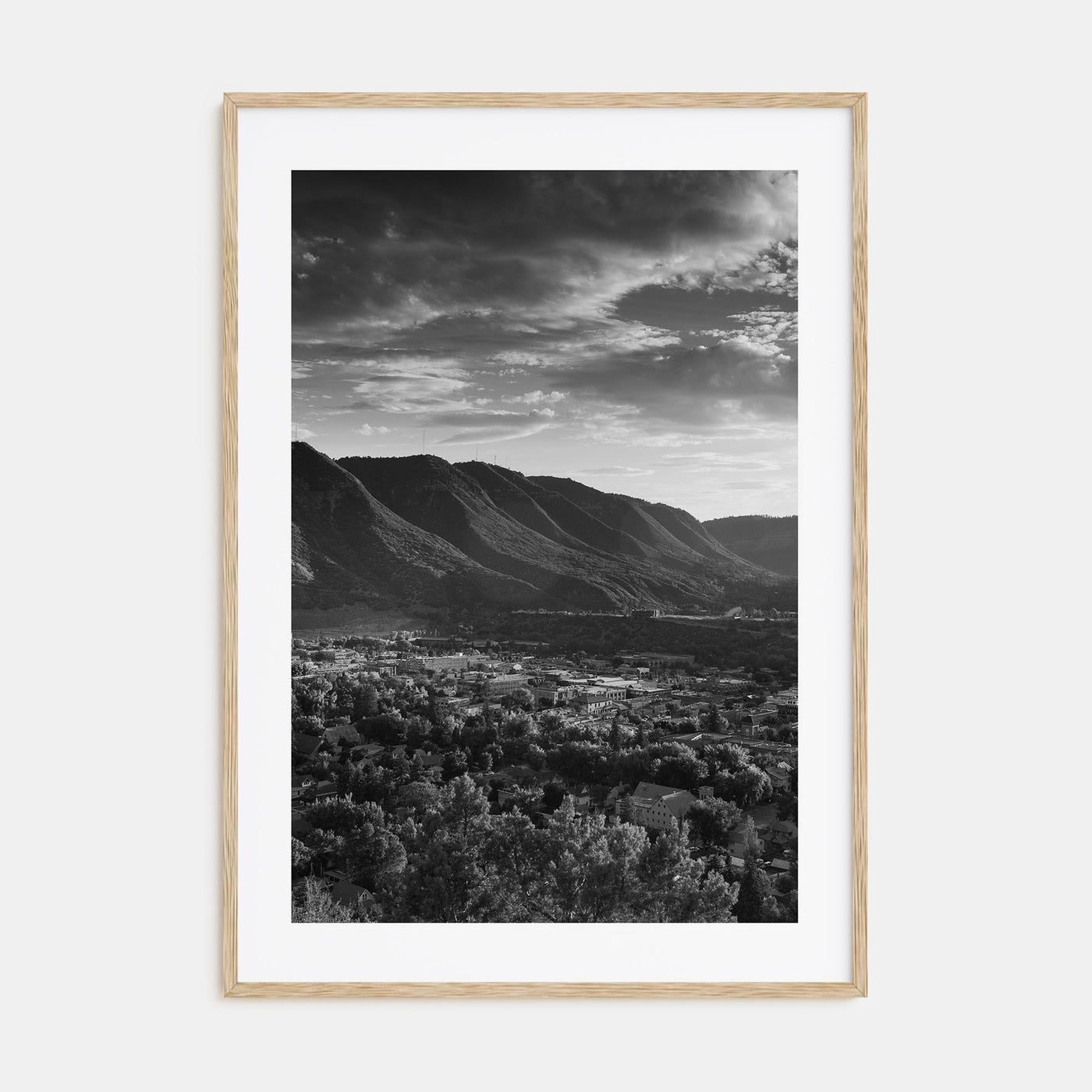 Durango, Colorado Photo B&W Poster