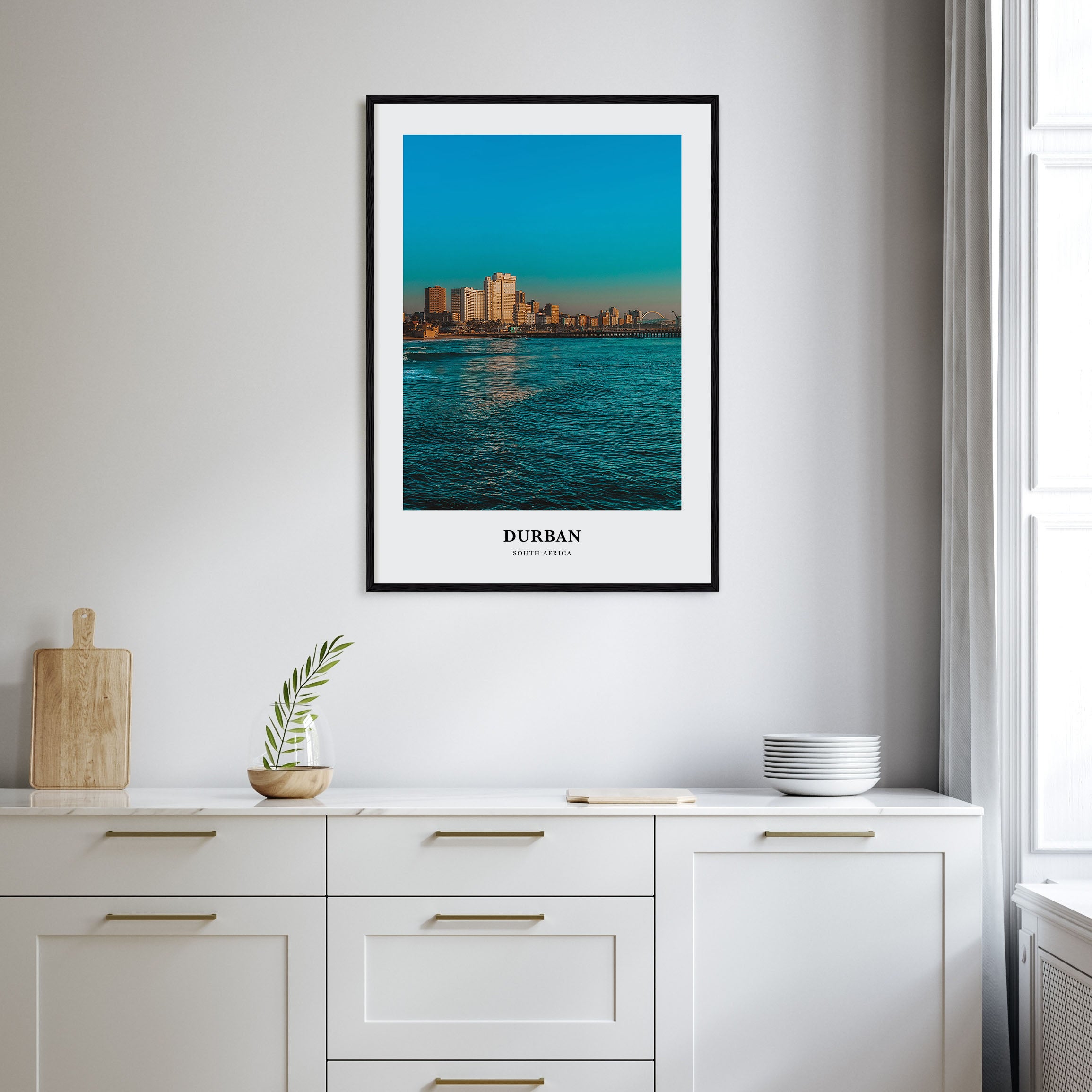Durban Portrait Color Poster