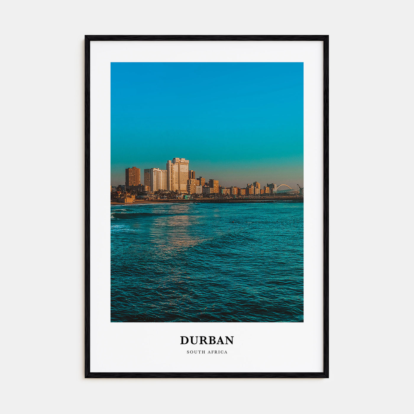 Durban Portrait Color Poster
