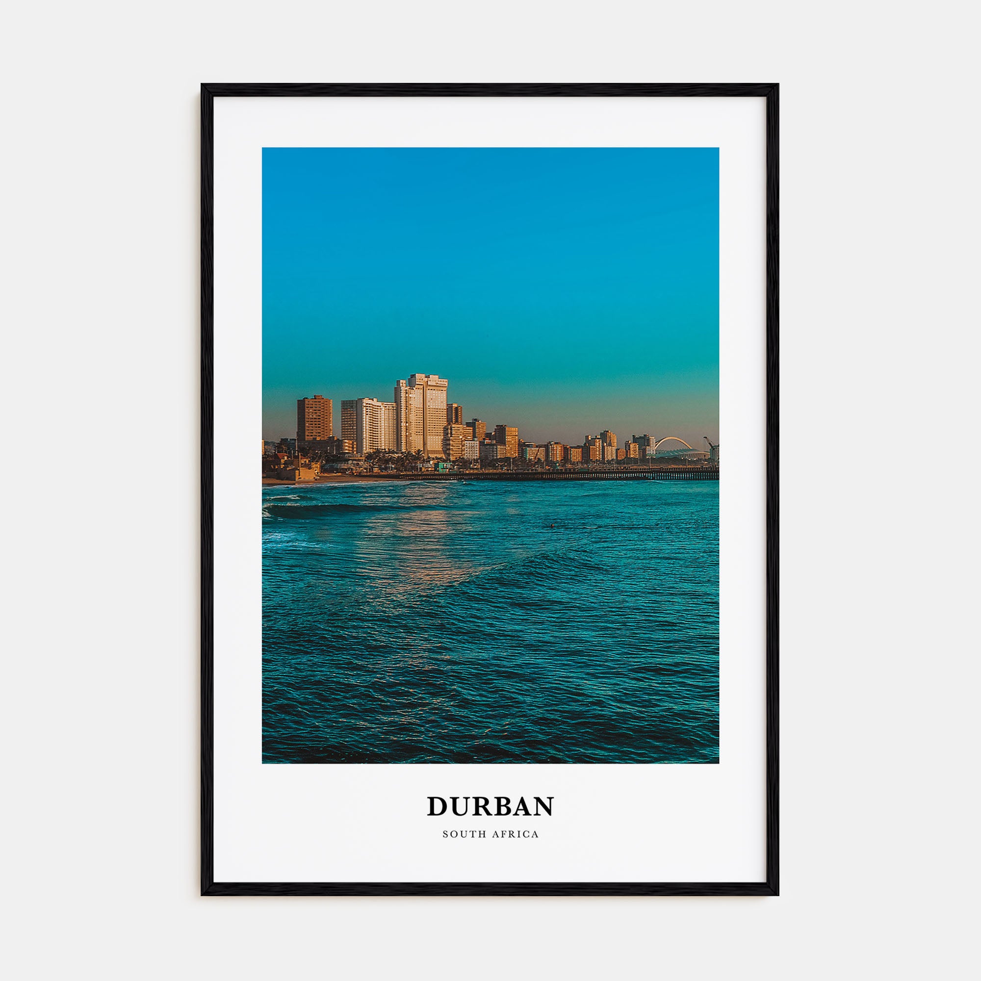 Durban Portrait Color Poster
