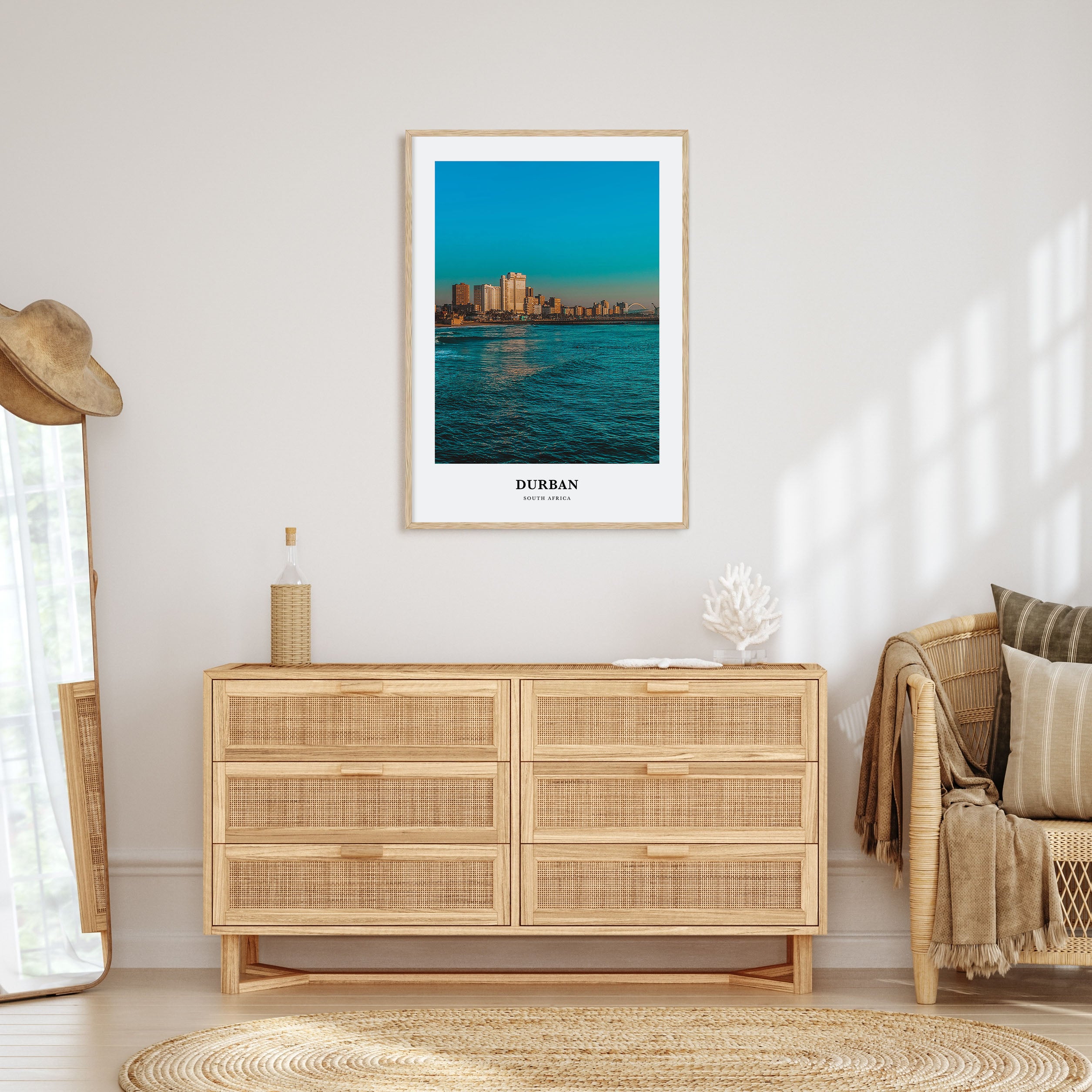 Durban Portrait Color Poster