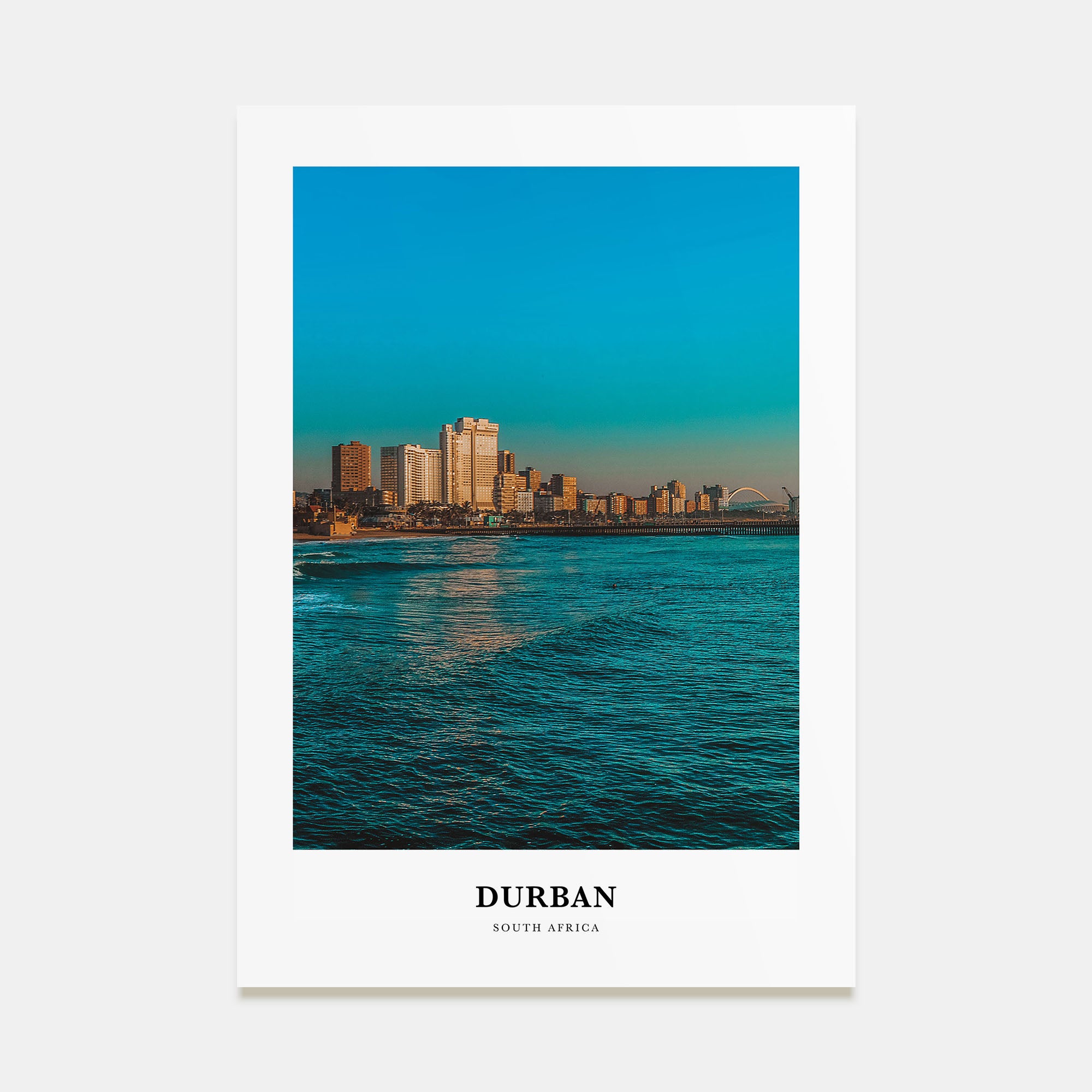 Durban Portrait Color Poster