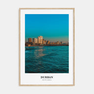 Durban Portrait Color Poster