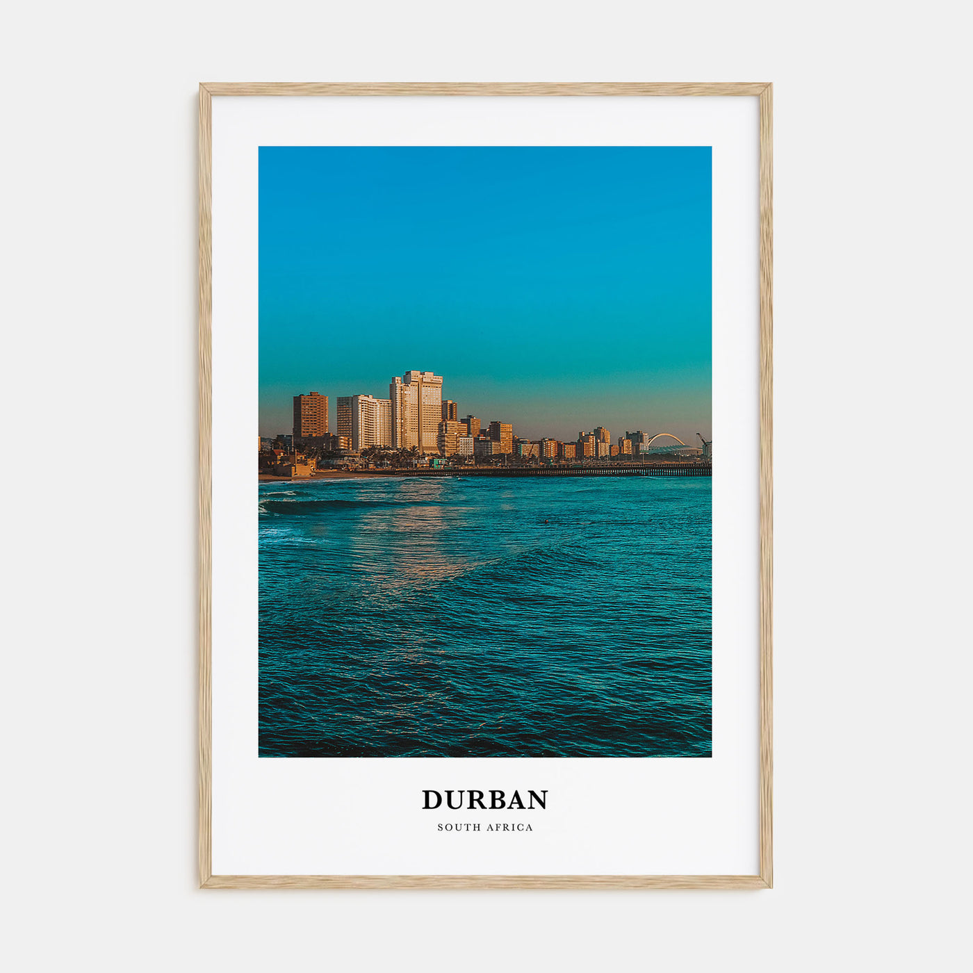 Durban Portrait Color Poster