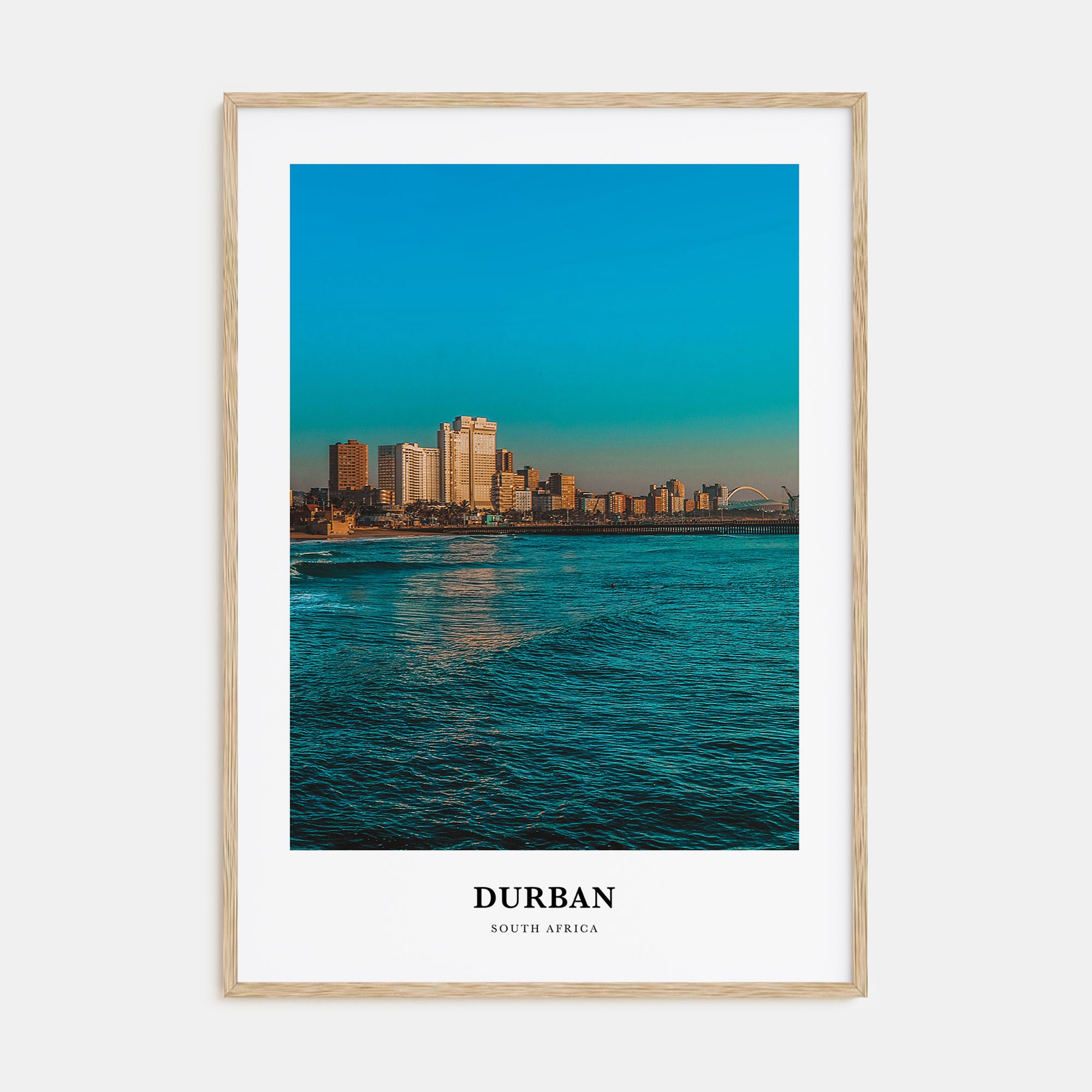 Durban Portrait Color Poster