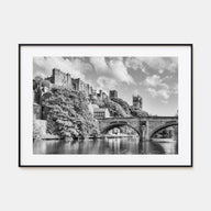 Durham, England Landscape B&W Poster