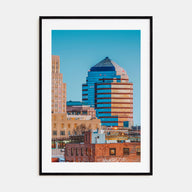 Durham, North Carolina Photo Color Poster