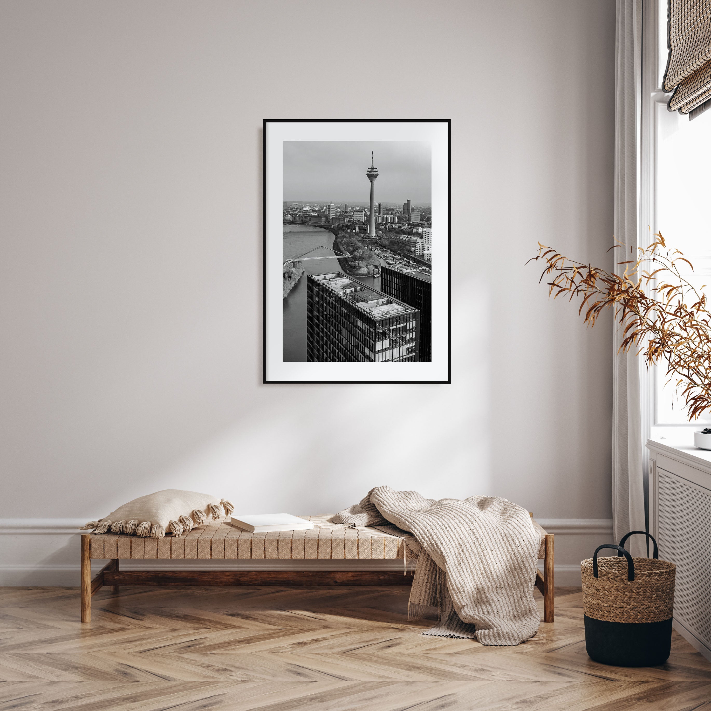 Düsseldorf Photo B&W Poster