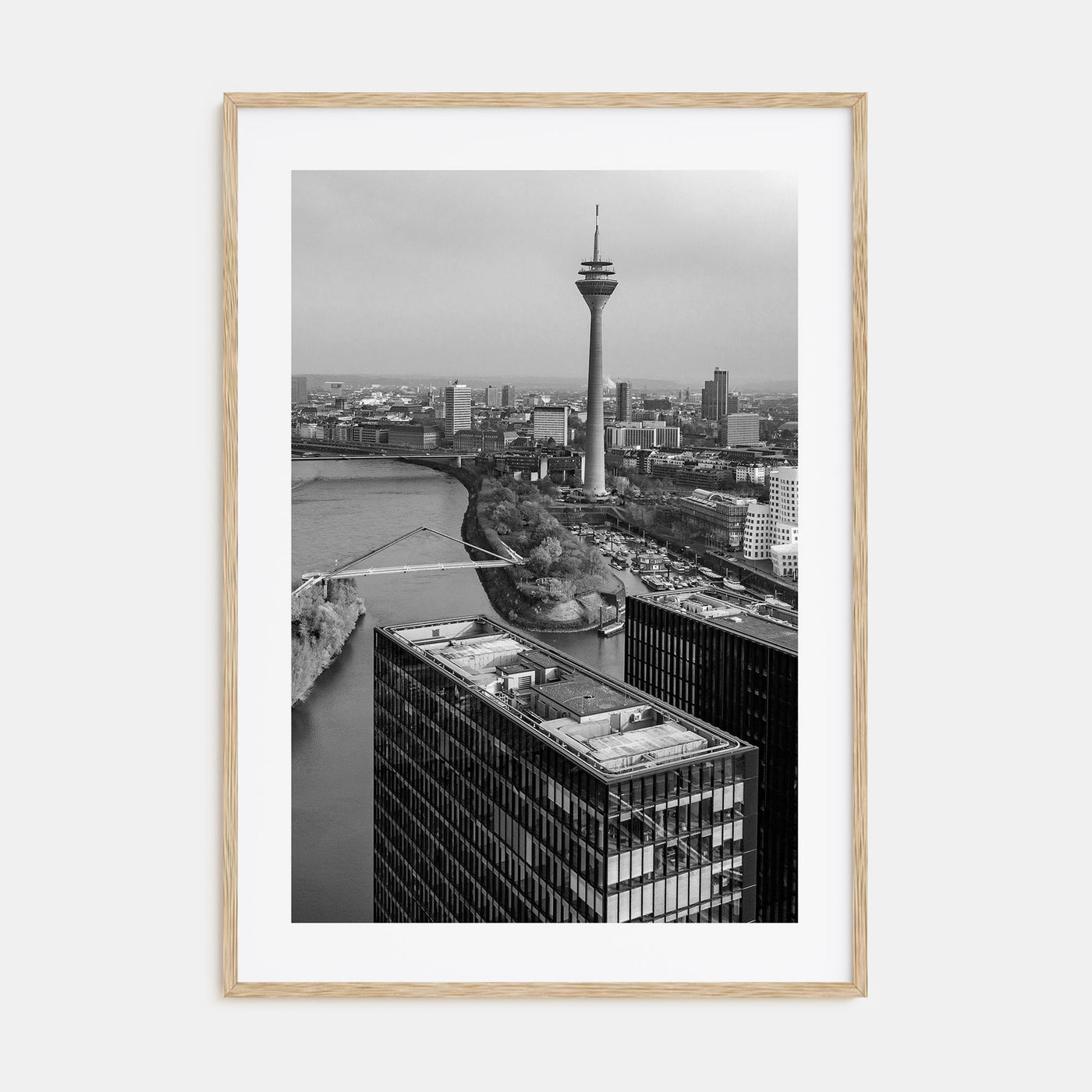 Düsseldorf Photo B&W Poster