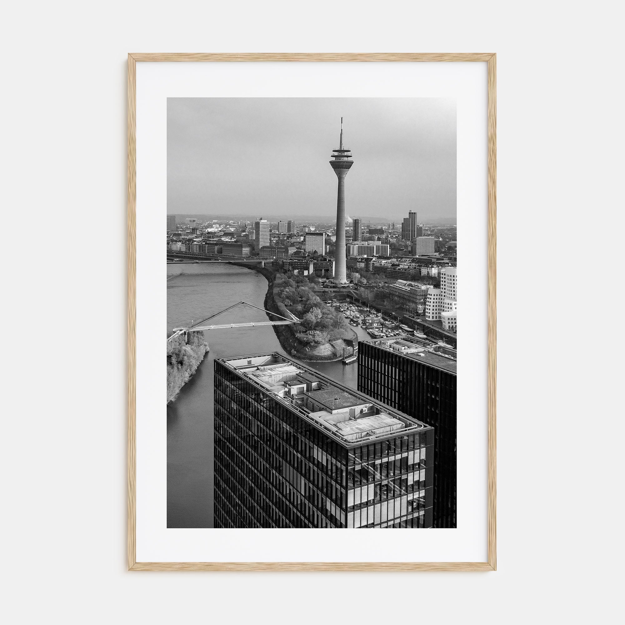 Düsseldorf Photo B&W Poster