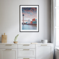 Düsseldorf Photo Color Poster