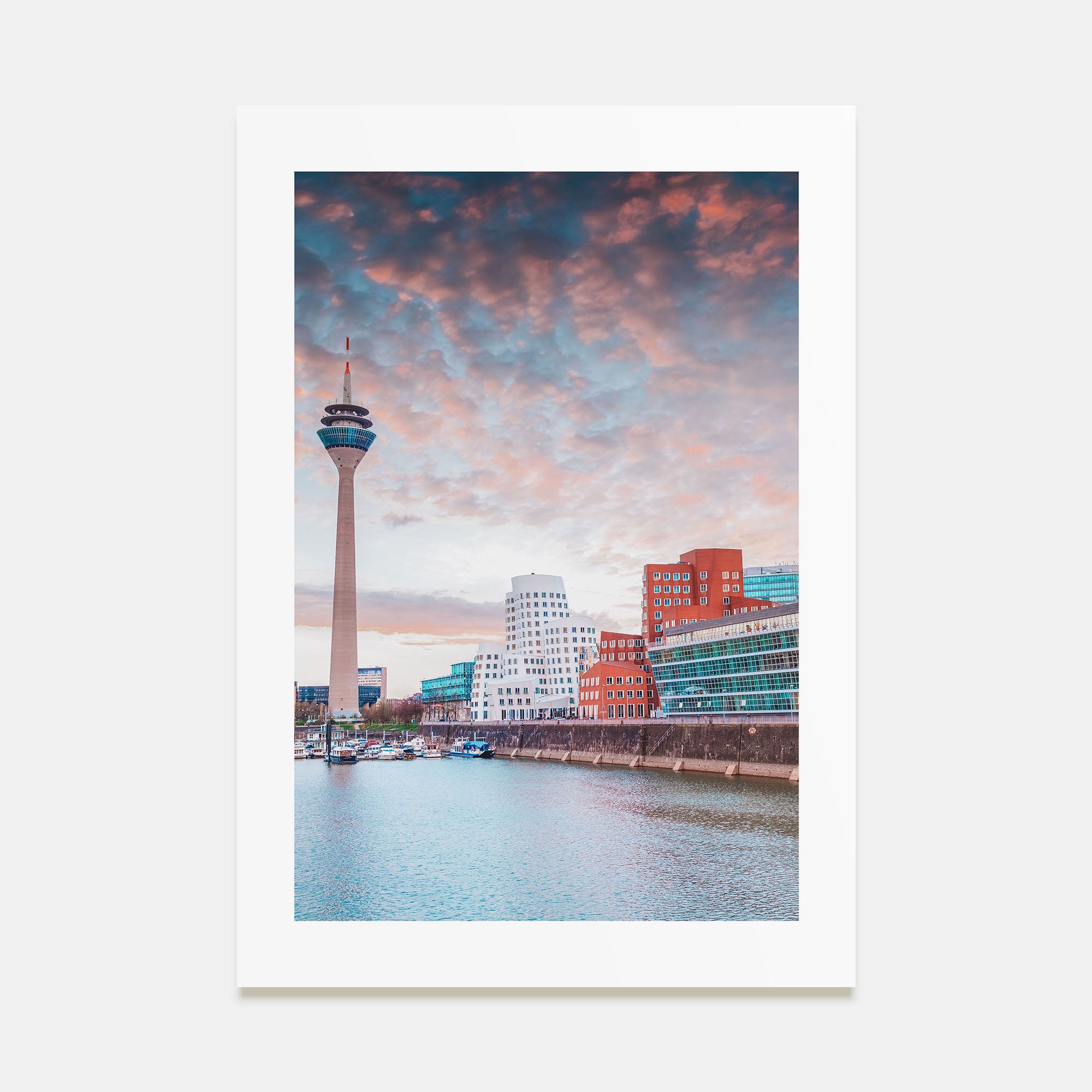 Düsseldorf Photo Color Poster