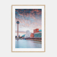 Düsseldorf Photo Color Poster