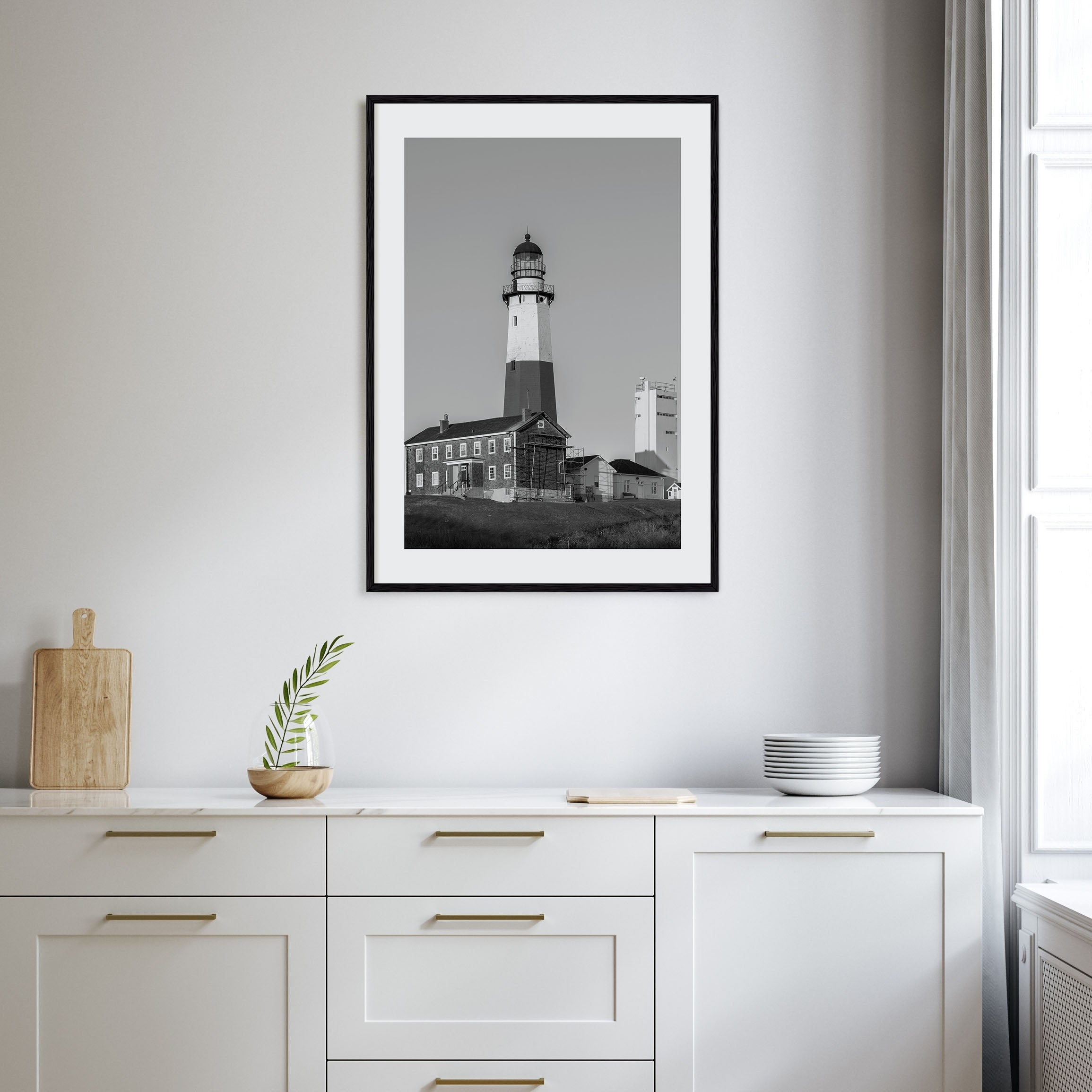 East Hampton Photo B&W Poster