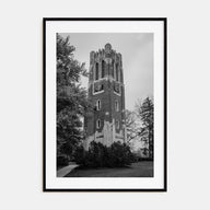East Lansing Photo B&W Poster