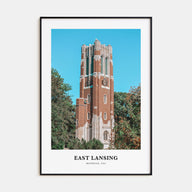 East Lansing Portrait Color Poster