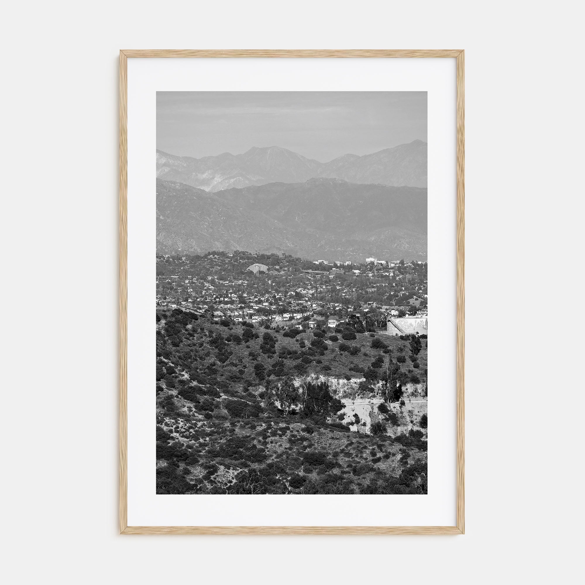 East Los Angeles Photo B&W Poster