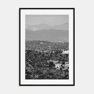 East Los Angeles Photo B&W Poster
