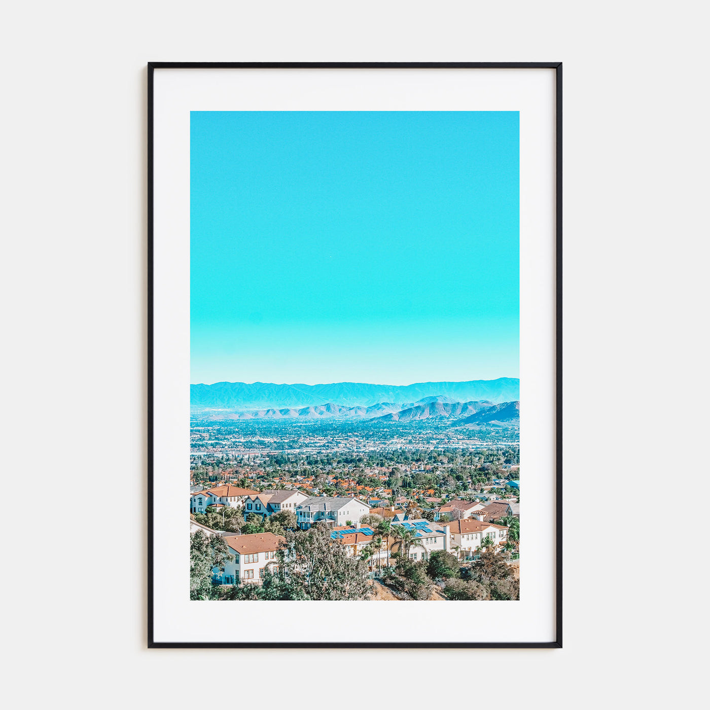 East Los Angeles Photo Color Poster