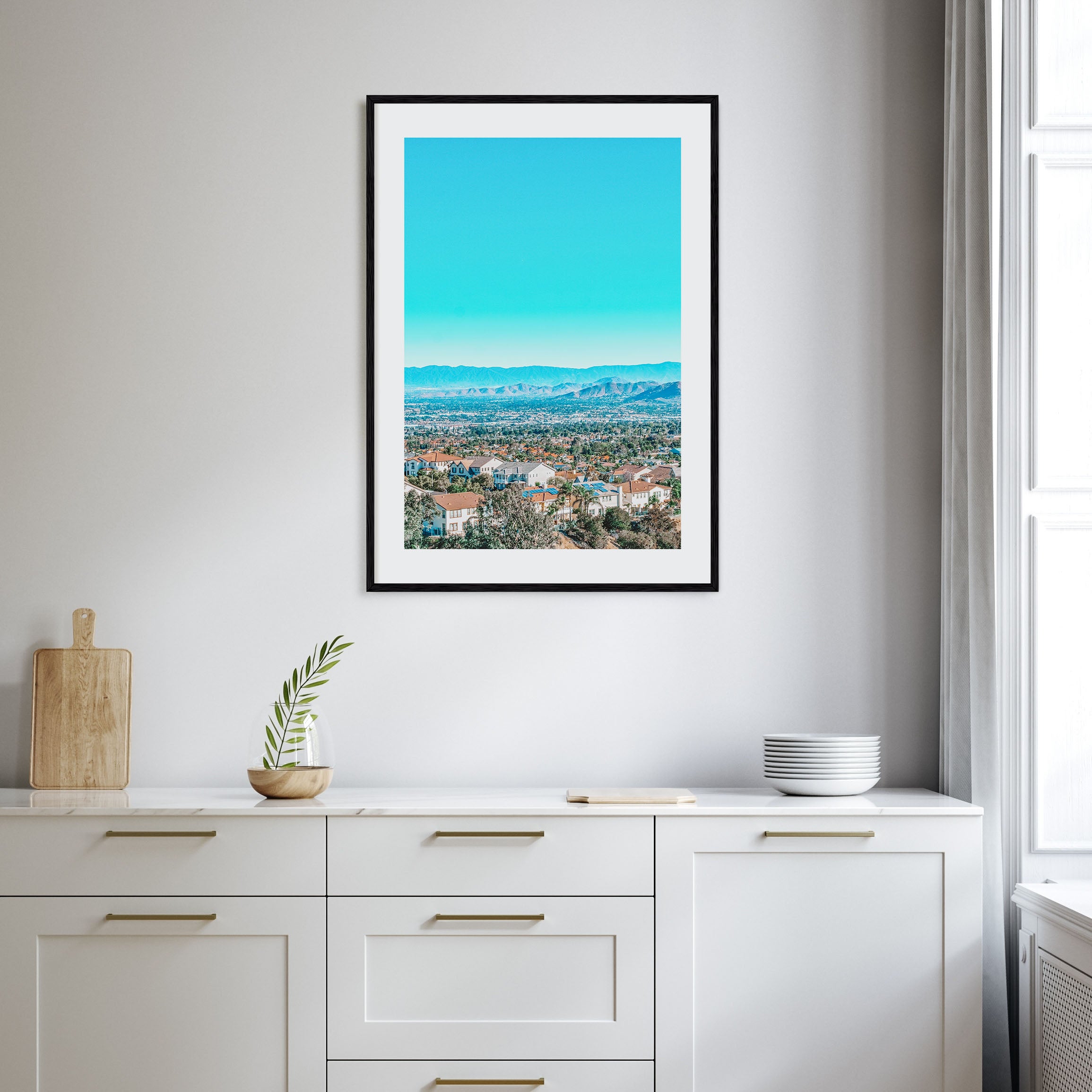 East Los Angeles Photo Color Poster