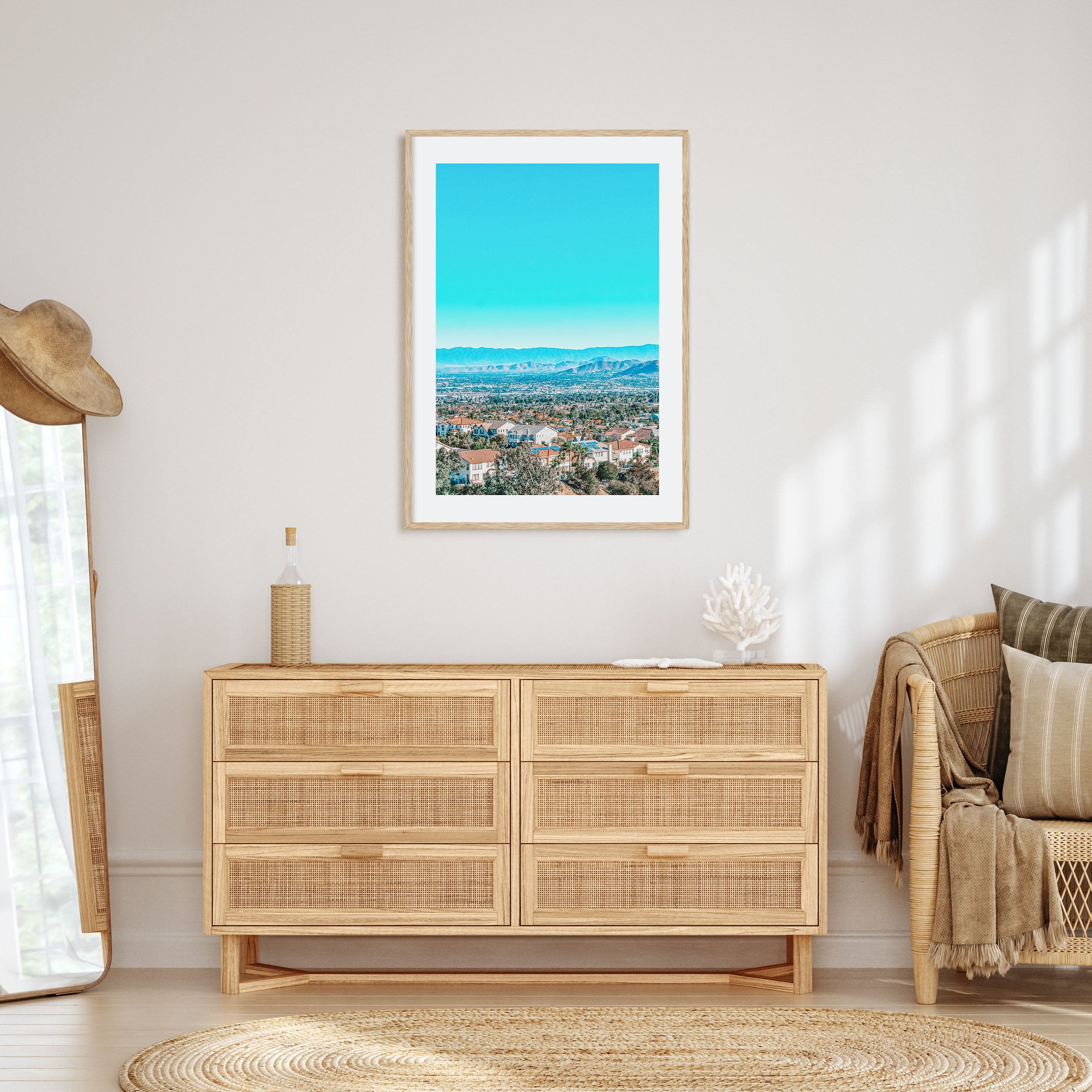 East Los Angeles Photo Color Poster