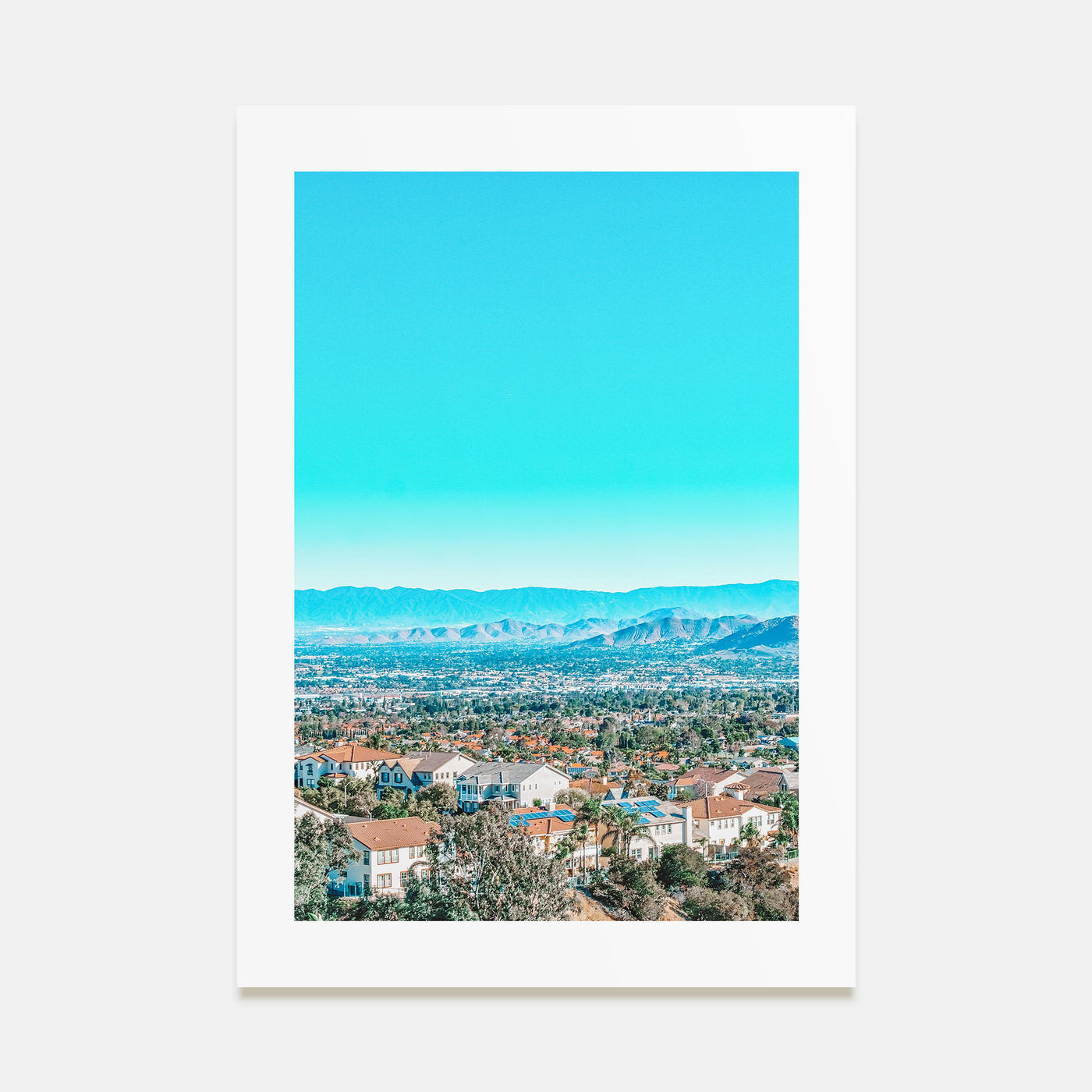 East Los Angeles Photo Color Poster
