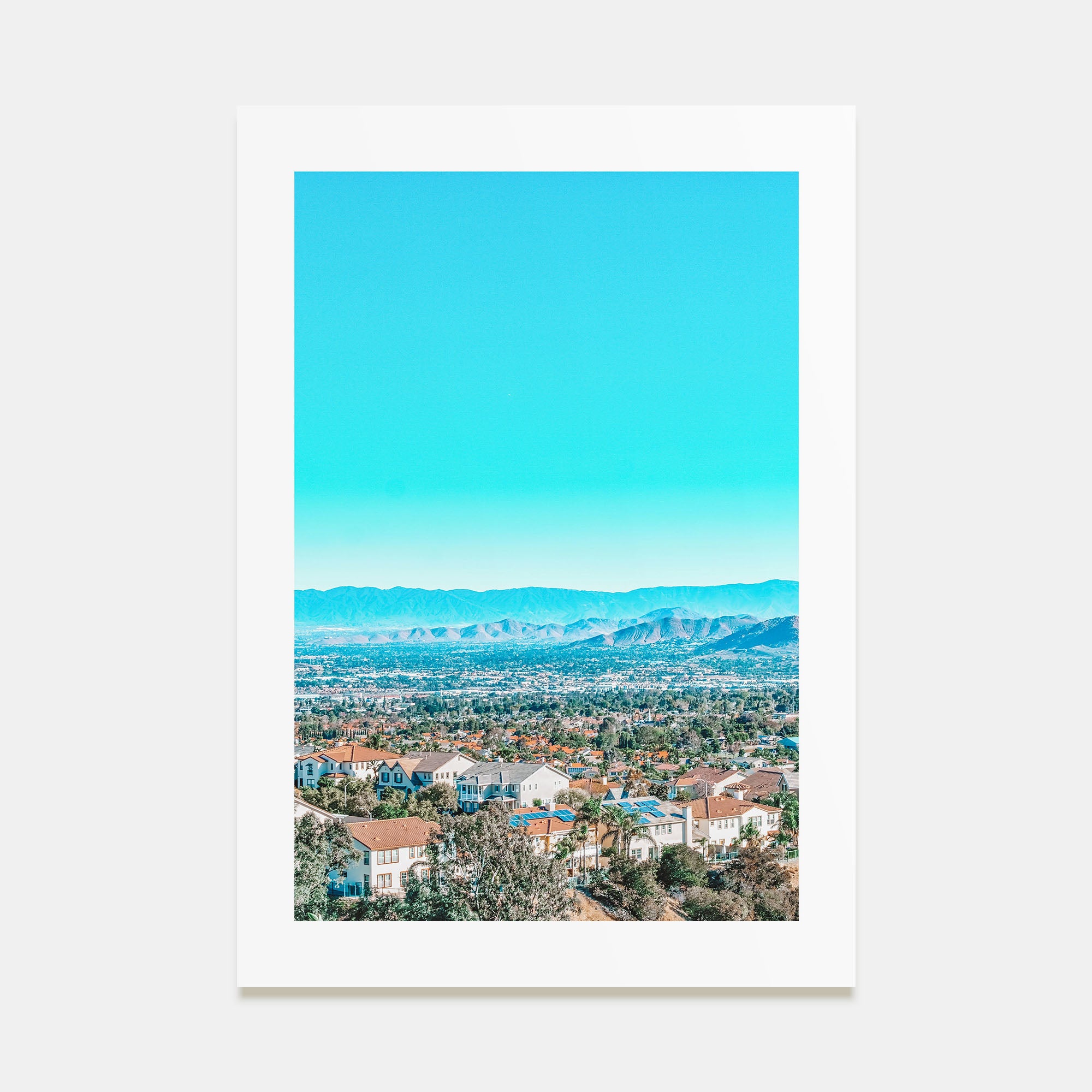 East Los Angeles Photo Color Poster