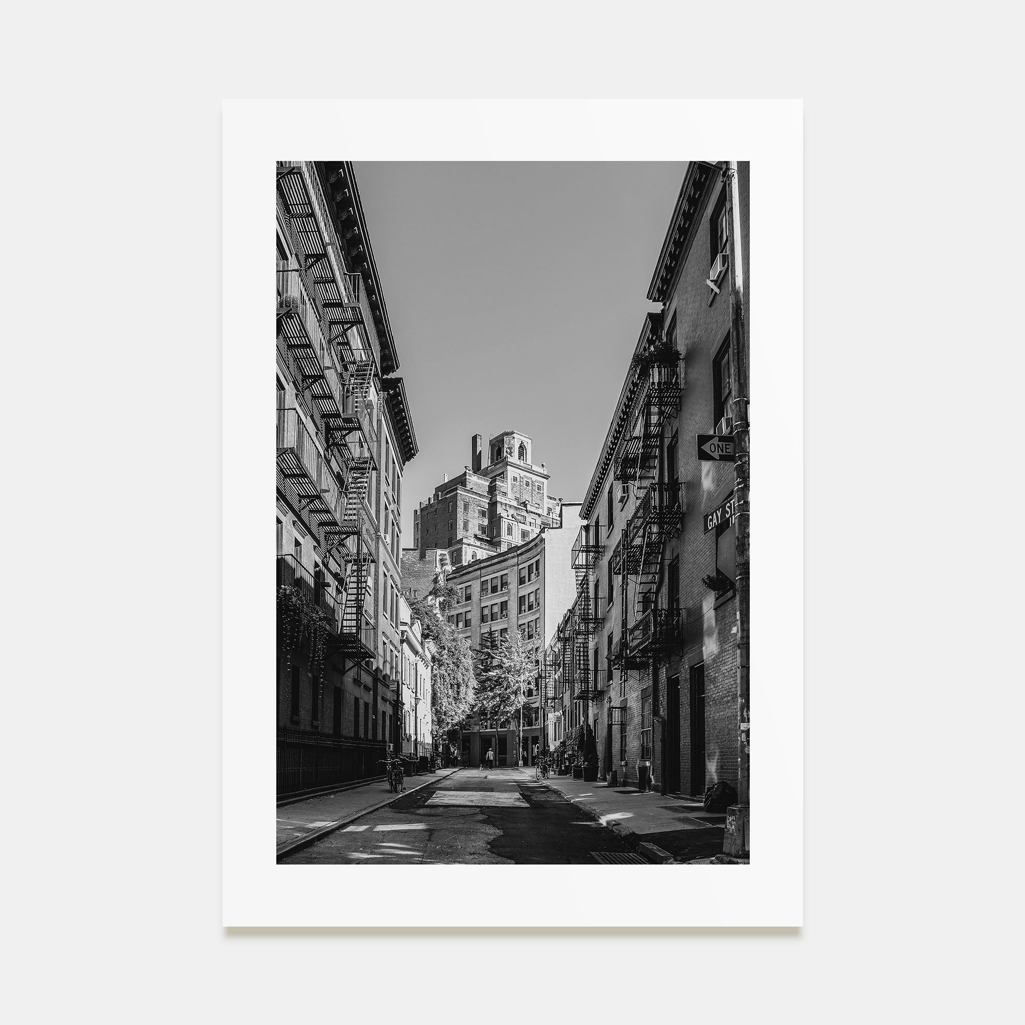 East Village, New York Photo B&W Poster