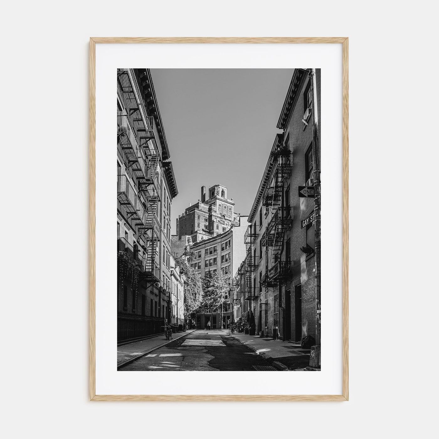 East Village, New York Photo B&W Poster