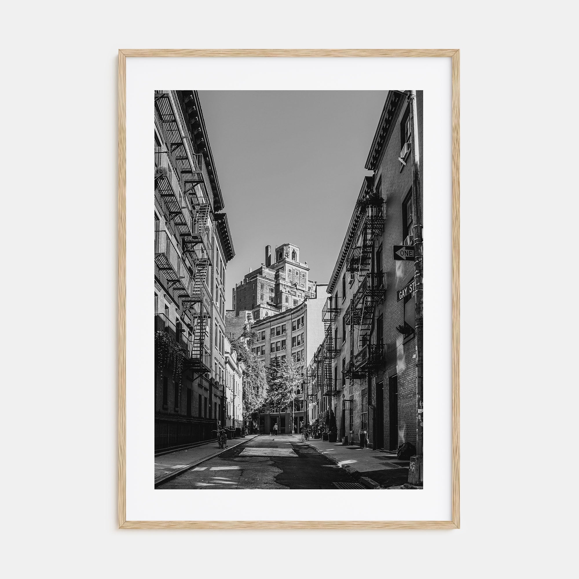 East Village, New York Photo B&W Poster