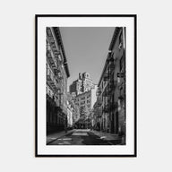 East Village, New York Photo B&W Poster